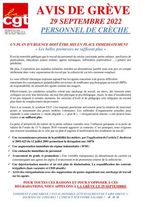 Tract Creche Septembre 2022