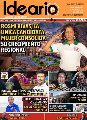 Ideario Día 925 Lunes 26 De Setiembre