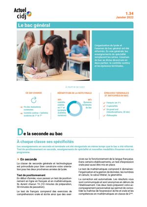 1 34 22 Le Bac General