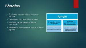 5 Presentación Párrafos Introducción