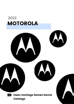 Motorola catalogo