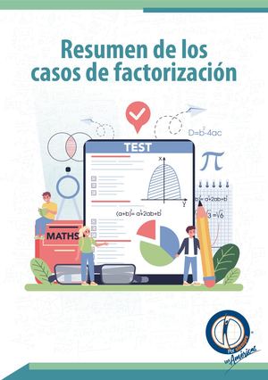 Cartilla Resumen De Los Casos De Factorización