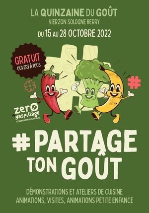 Programme Quinzaine Du Gout 2022 Ouestdu Cher
