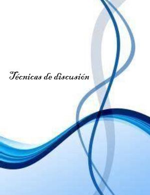 Tecnicas De Discusion