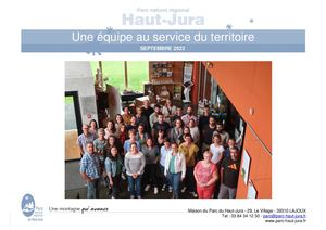 Présentation de l'équipe technique et du Bureau du Parc