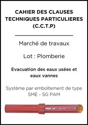 Cctp Réseau Euev En Fonte Sme