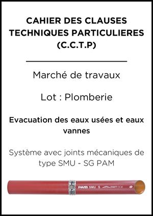 Cctp Réseau Euev En Fonte Smu S