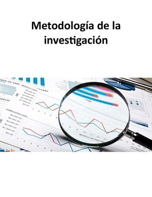 metodología de la investigación