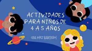 Actividades 4 a 5 años