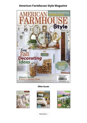 American Farmhouse Style Magazine
