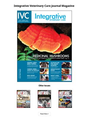 Integrative Veterinary Care Journal Magazine
