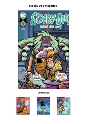 Scooby Doo Magazine
