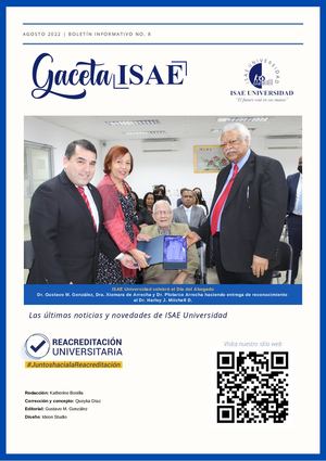 Gaceta ISAE UNIVERSIDAD - Agosto 2022