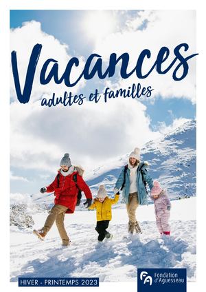 Séjours Adultes Hiver Printemps 2023