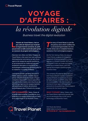 Voyage D'affaires Travel Planet La Révolution Digitale