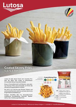 Skinny Fries Skin Off/On DE