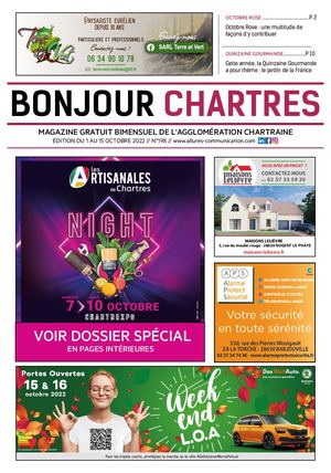 bonjour Chartres 198 édition 1er octobre 2022