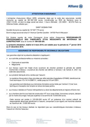 Attestation De Non Sinistre Epams