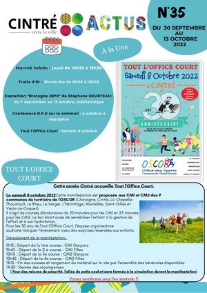 Cintré Actus N°35
