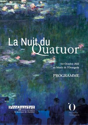 Programme Nuit Du Quatuor 2022