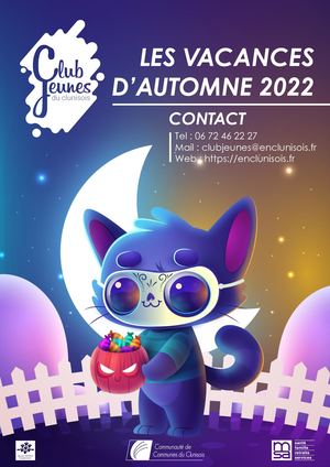 Club Jeunes Programme Vacances D'automne 2022