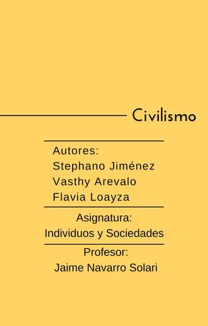 Civilismo