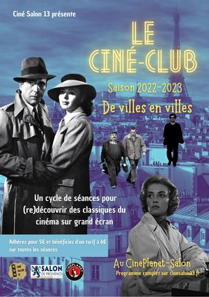 Programme Ciné-Club 2022-2023