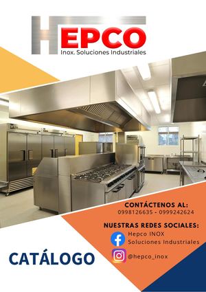 HEPCO INOX CATÁLOGO