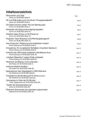 20220930 Pressespiegel