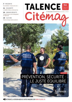 Talence CitéMag Octobre 2022