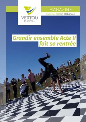 Septembre 2022 - Vertou Magazine n° 389