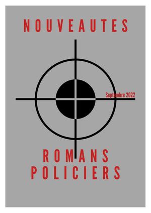 Romans policiers Septembre 2022
