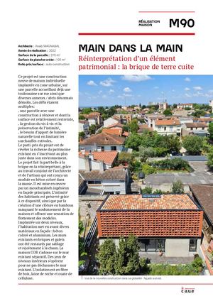 Maison neuve - Main dans la main