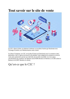 Les meilleurs sites de vente entre particuliers.