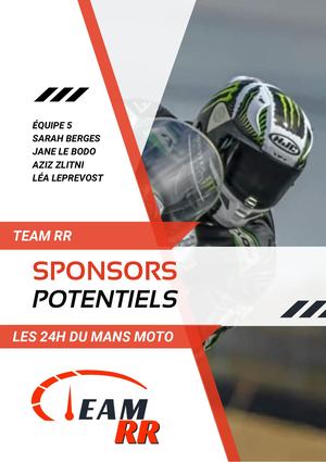 Dossier De Sponsoring