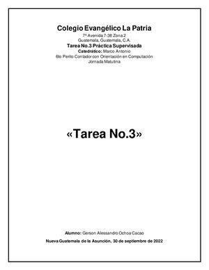 Tarea 3 Practica Supervisada 6to Pc Gerson Ochoa