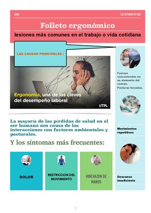 Folleto Ergonomico