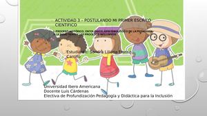 Actividad 3 Postulando Mi Primer Escrito Científico