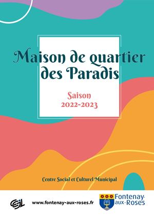 Guide Maison de Quartier des Paradis 2022-2023