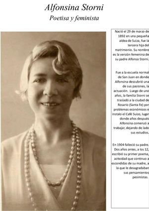 Alfonsina Storni Revista