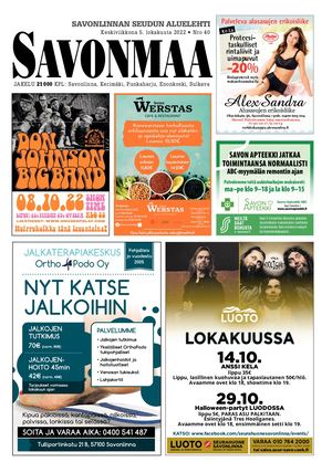 Savonmaa 40 5.10.2022