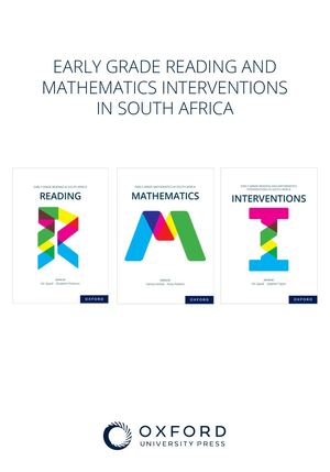 Early Grade Reading And Maths Interventions In South Africa YP