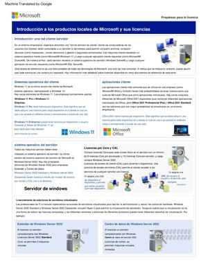 Calaméo - 01 Traduccion Microsoft On Premises Products And Their ...