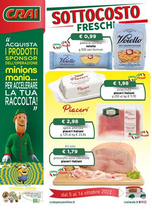 Volantino CRAI Padial Maxi dal 5 al 16 ottobre
