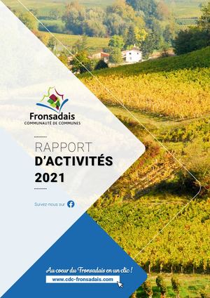 Rapport Activités 2021 - CDC DU FRONSADAIS
