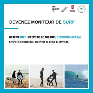BPJEPS SURF - CREPS de BORDEAUX 2022