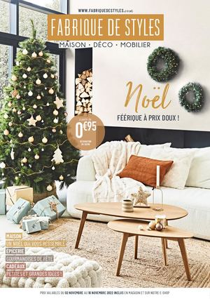 Collection Noël 2022 Fabrique de Styles