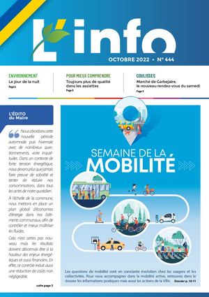 Info 444 octobre 2022