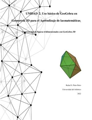 Construcción De Figuras Tridimensionales Con Geo Gebra 3D