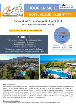 Séjour En Sicile Hôtel Alicudi